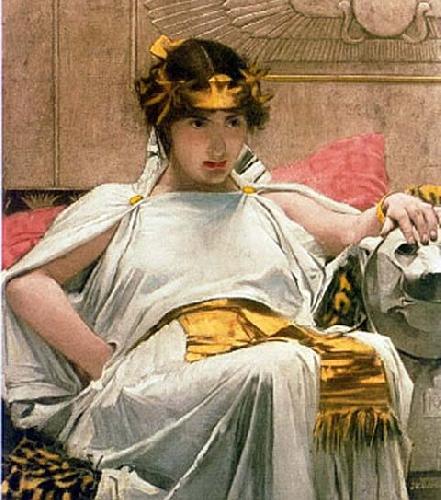 John William Waterhouse Cleopatra oil painting picture